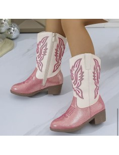 BOTAS COWGIRL ROSÉ