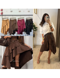 FALDA ANTELINA ASIMÉTRICA