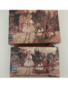 MONEDERO MUÑECA MARRÓN