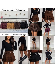 FALDA ANTELINA VOLANTES