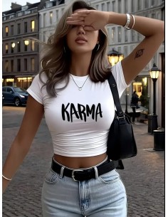 TOP CAMISETA KARMA 2
