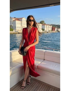 VESTIDO LARGO REINA LICRA 2