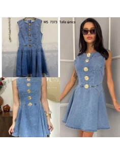 VESTIDO VAQUERO