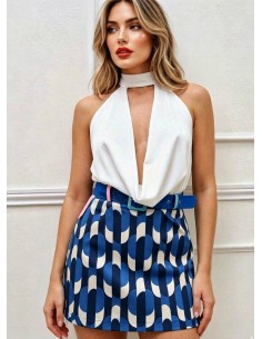 FALDA PANTALÓN ESTAMPADA