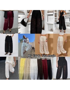 PANTALON ENCAJE