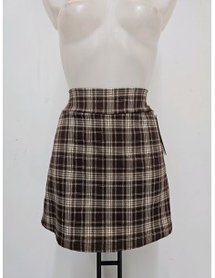 FALDA PANTALON CUADROS 2