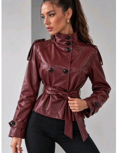 CHAQUETA POLIPIEL LAZO