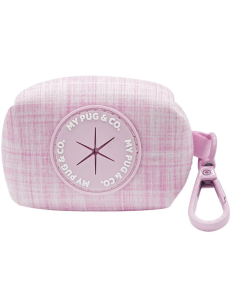 PORTA BOLSAS ROSA CHICLE